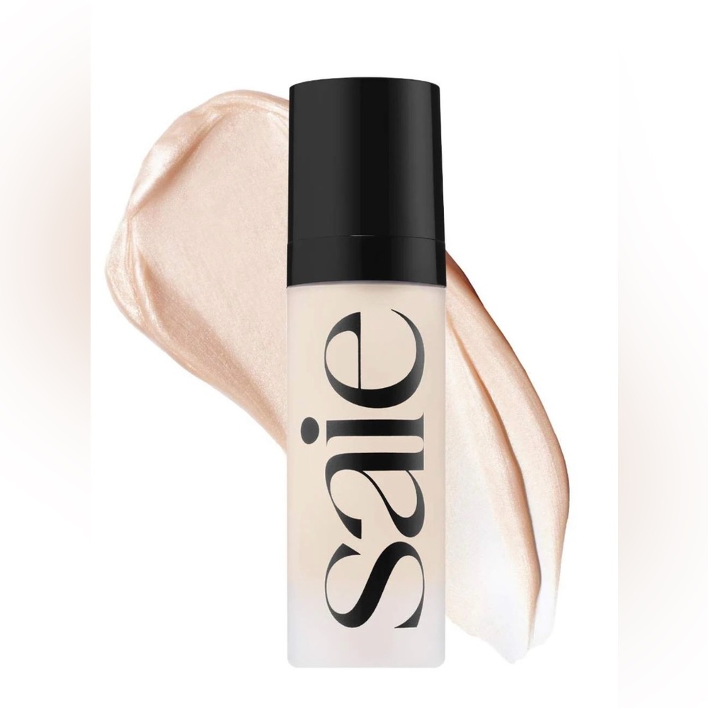 SAIE Glowy Super Gel Lightweight Dewy Liquid Highlighter Starglow Mini .5oz